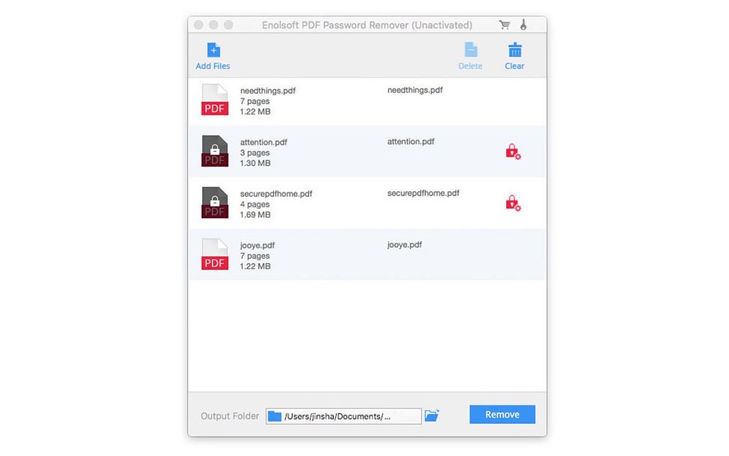 pdf password remover for mac